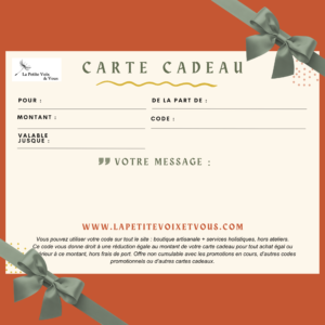 Carte Cadeau