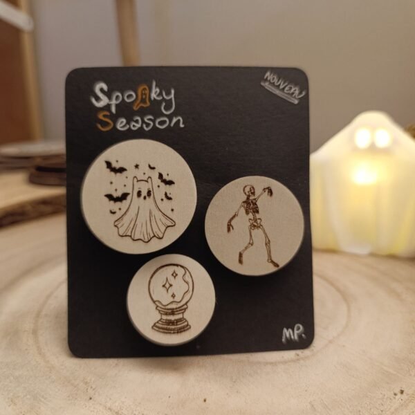 badges spooky season