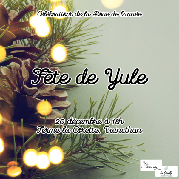 fete de yule roue de l'annéev