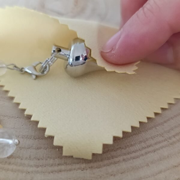 Chiffonnette spéciale pour bijoux et objets argentés – Image 4