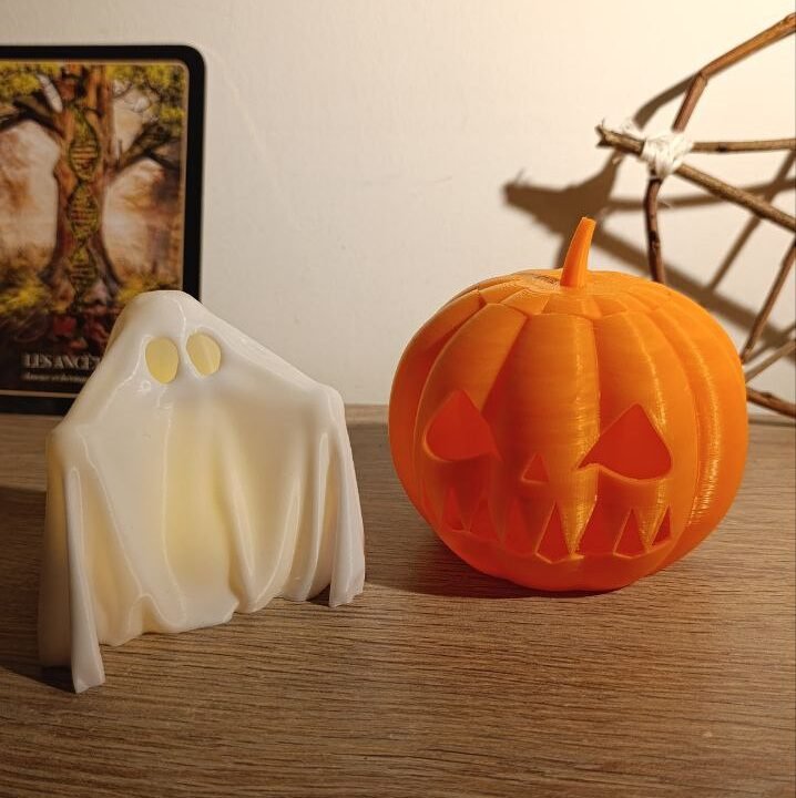 Photophores Jack'ô et Lumen PLA