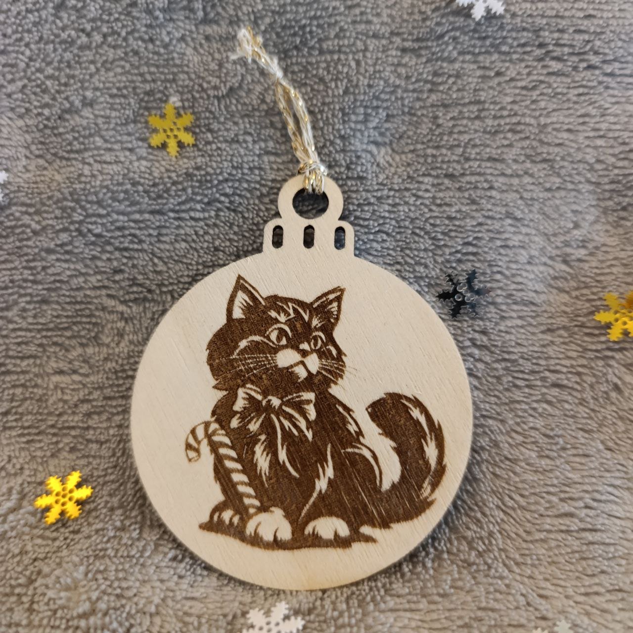 Ornement familiers - chats june