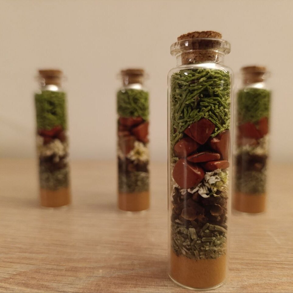 Spell Jar de Yule ABONDANCE